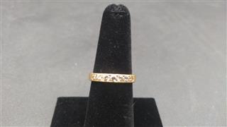 Lady's Diamond Fashion Ring 7 Diamonds .70 Carat T.W. 14K Yellow Gold 3.6g